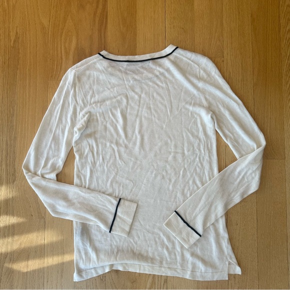 Jenni Kayne Cashmere Blend Thin Lightweight Sweater XS - Picture 3 of 3